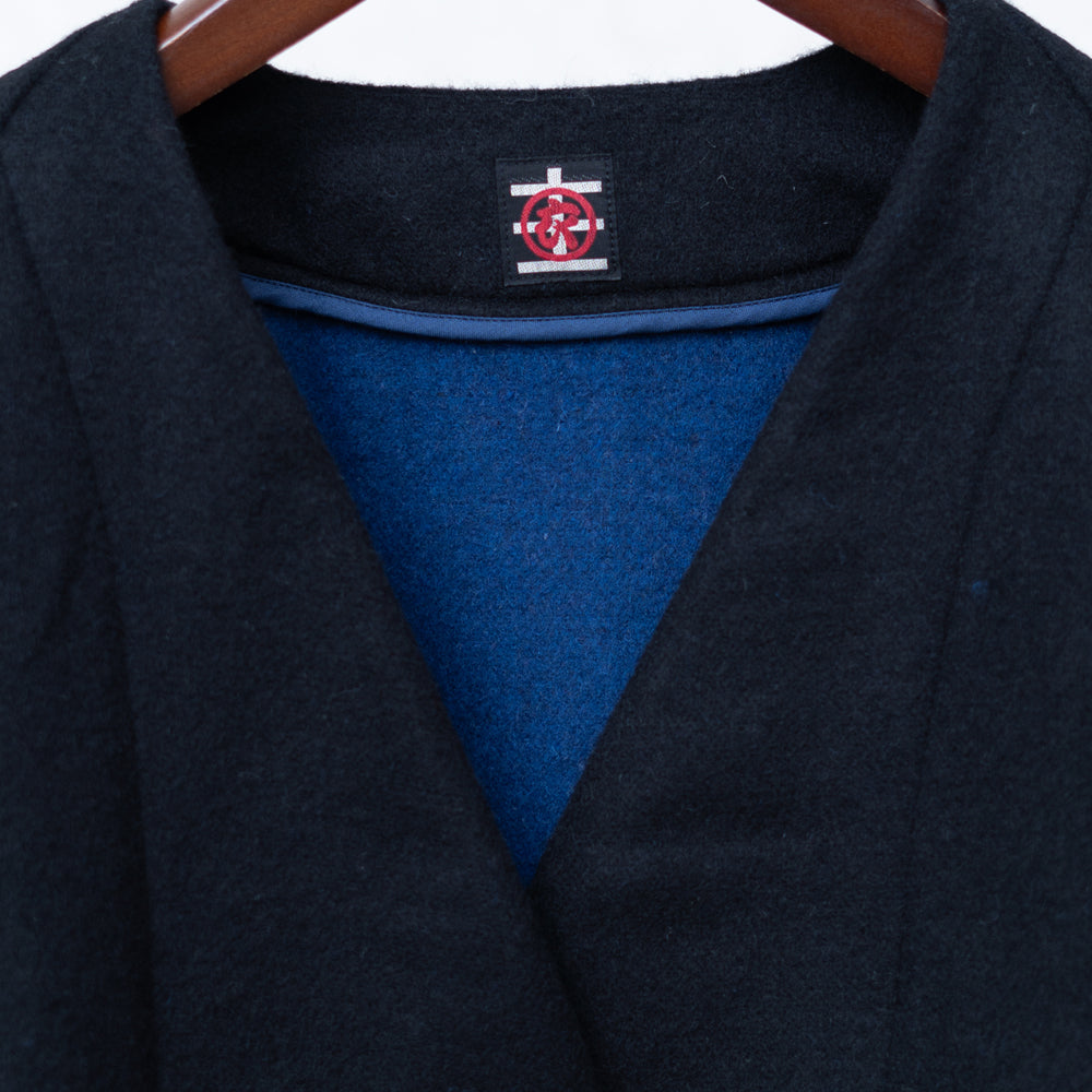 彼岸花着物衿コート