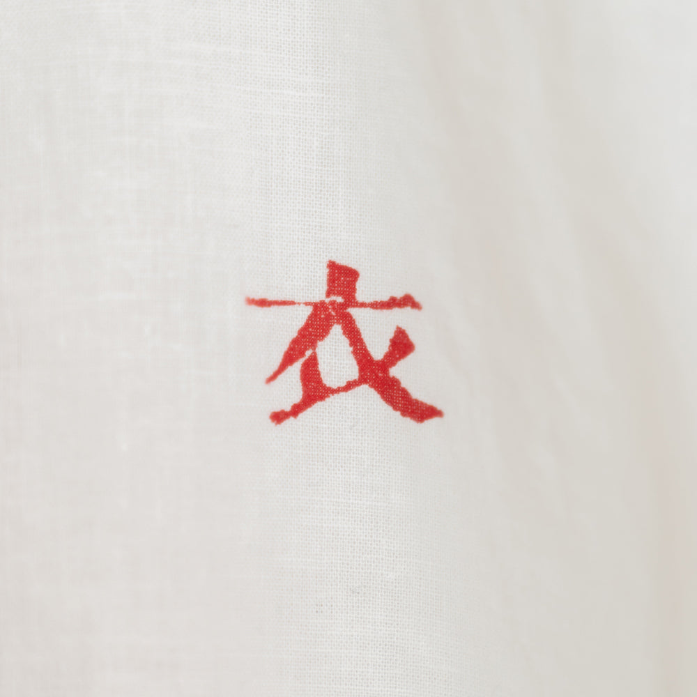 日の丸歌舞伎金魚七分袖シャツ