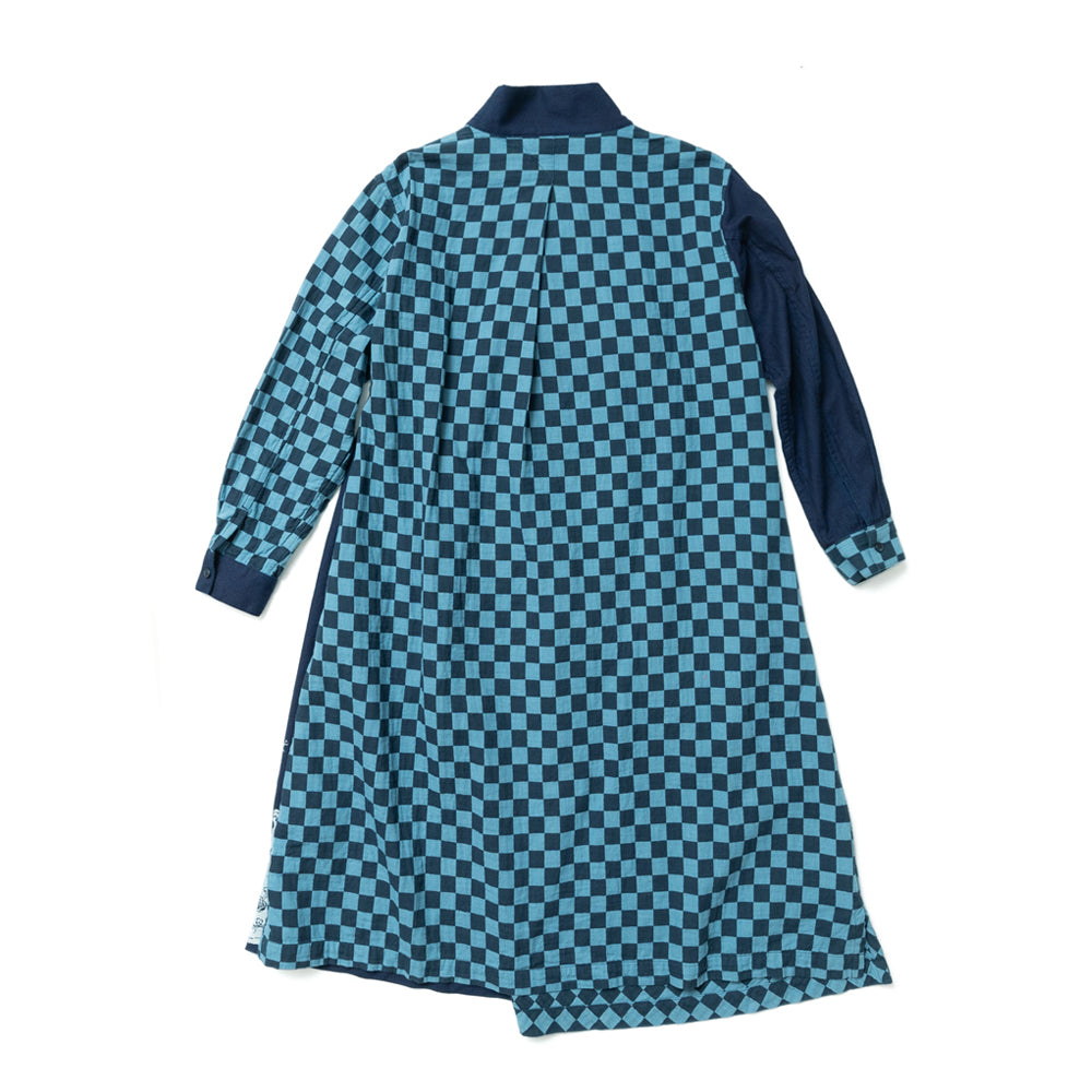 Ichimatsu Kimono Cross Dress (Plum)