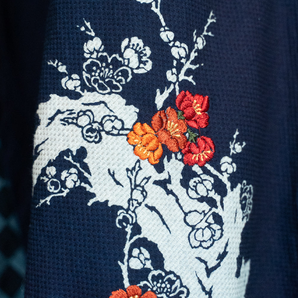 Ichimatsu Kimono Cross Dress (Plum)