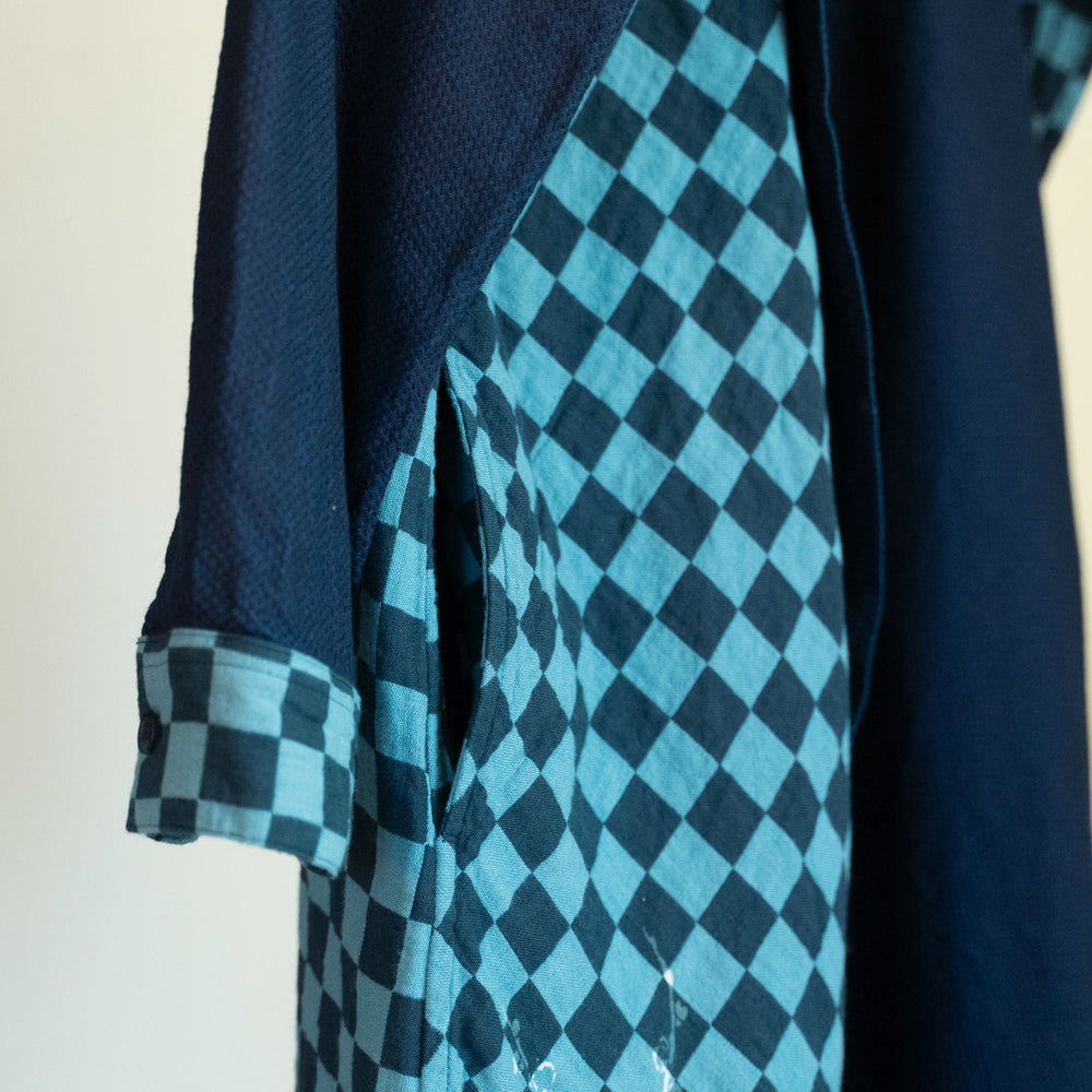 Ichimatsu Kimono Cross Dress (Plum)