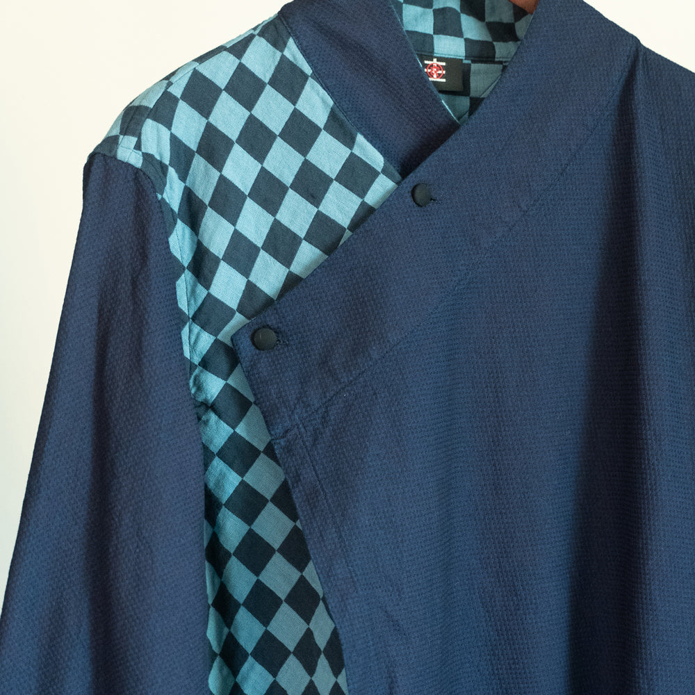 Ichimatsu Kimono Cross Dress (Plum)