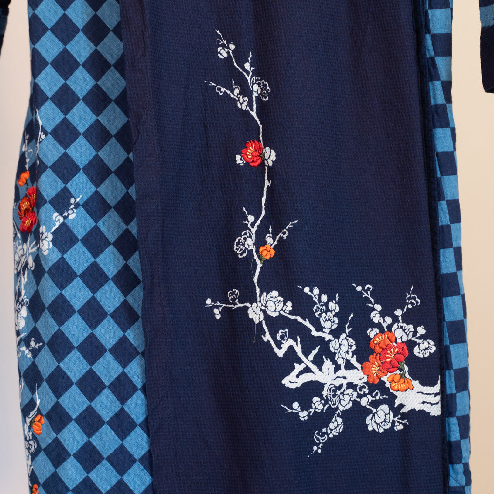 Ichimatsu Kimono Cross Dress (Plum)