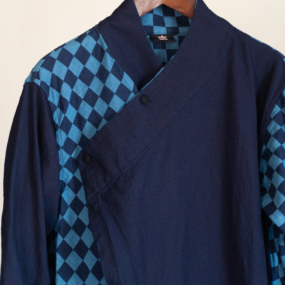 Ichimatsu Kimono Cross Dress (Plum)
