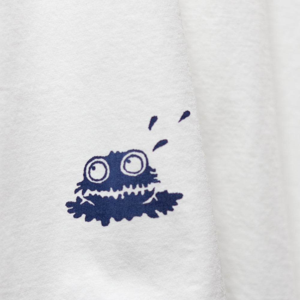 隠れ妖怪ポケット付き半袖Tシャツ