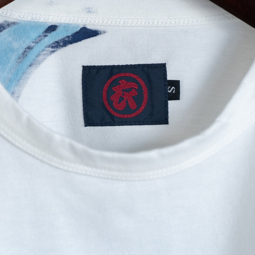 筒書き手彩色半袖T