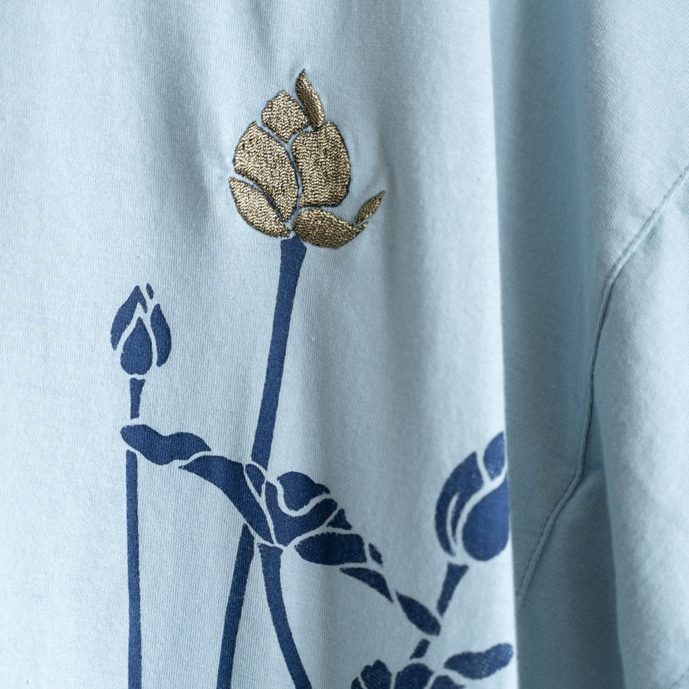 Lotus Kimono Sleeve T-Shirt