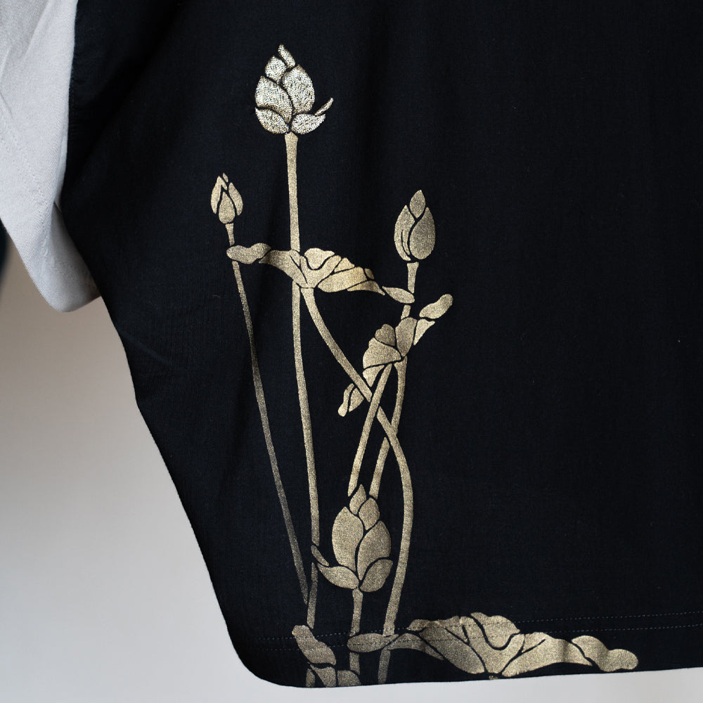 Lotus Kimono Sleeve T-Shirt