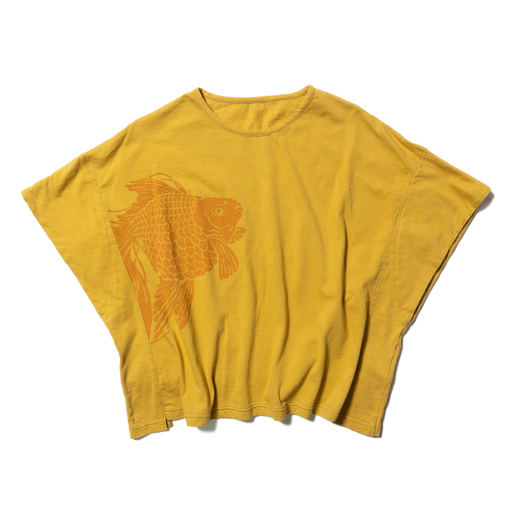 金魚かくし袖Tシャツ