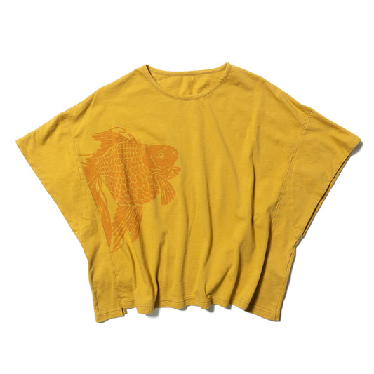 金魚かくし袖Tシャツ