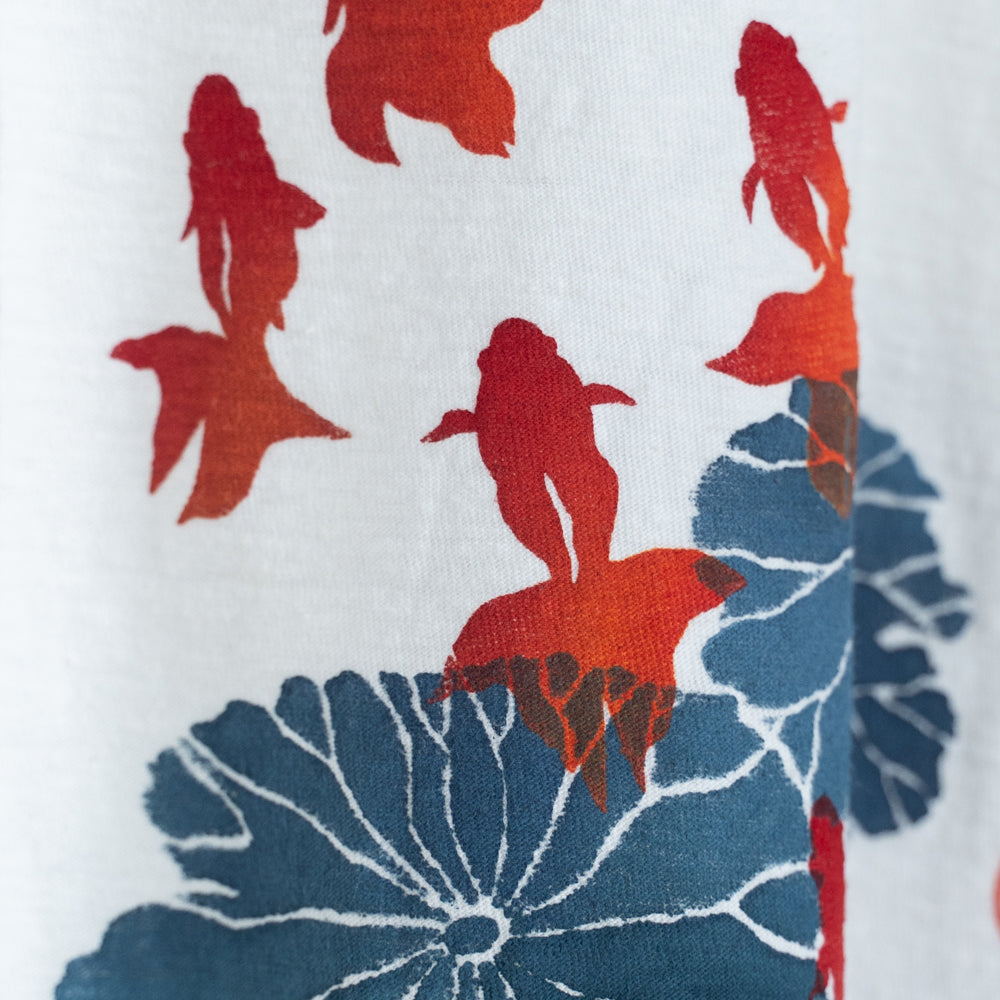 金魚群半袖Tシャツ