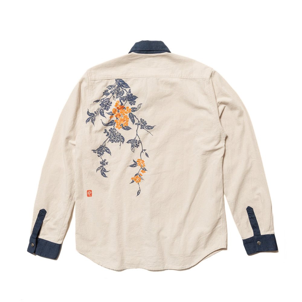 金木犀(キンモクセイ)長袖シャツ