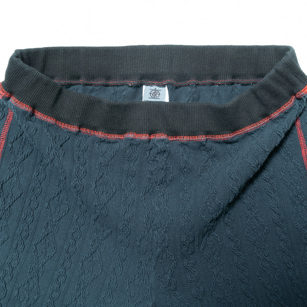 アランニット編みレギンス