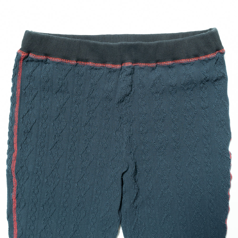 アランニット編みレギンス