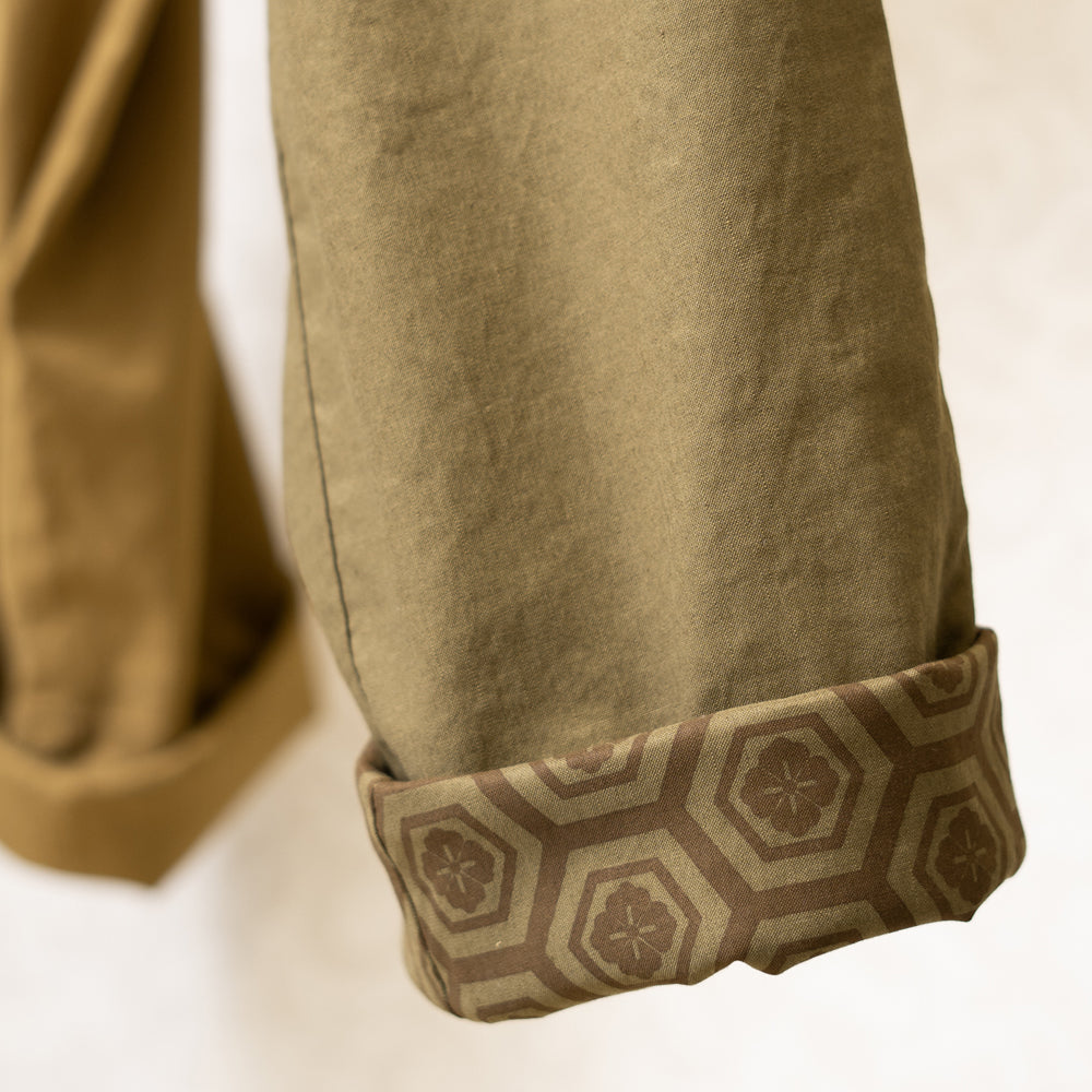 綿麻リラックスパンツ