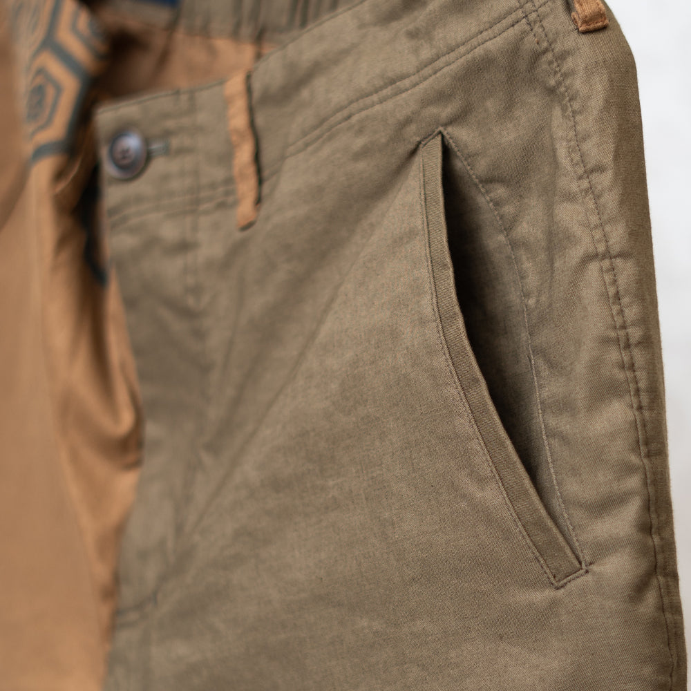 綿麻リラックスパンツ