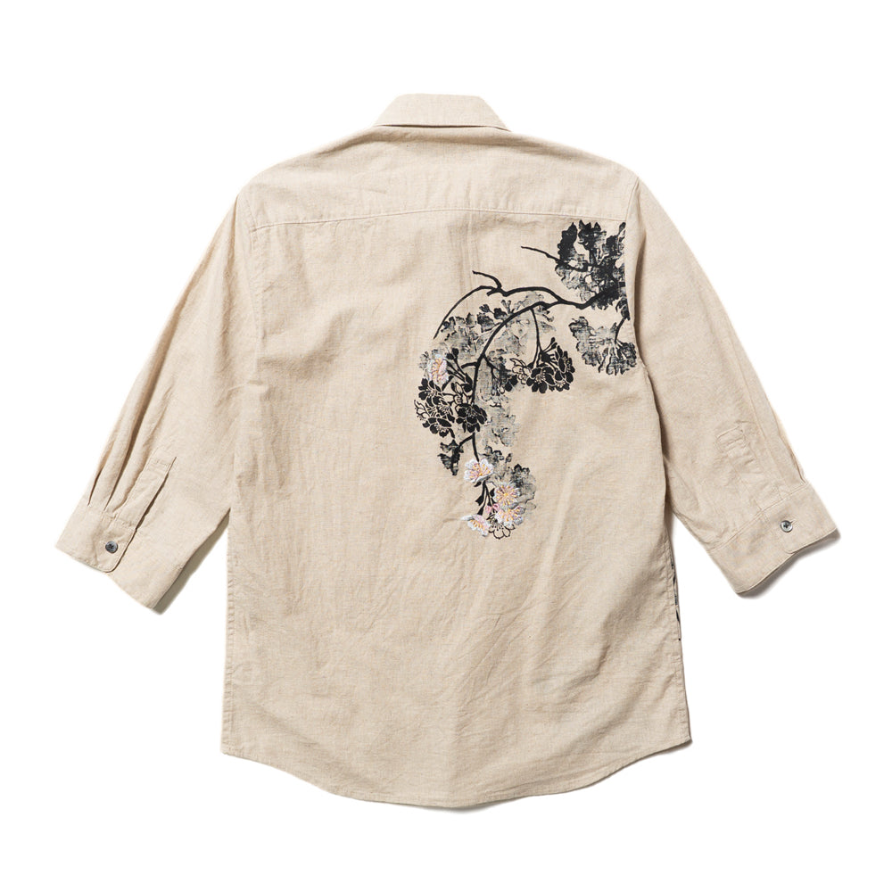 Shadow Sakura 3/4 sleeve shirt