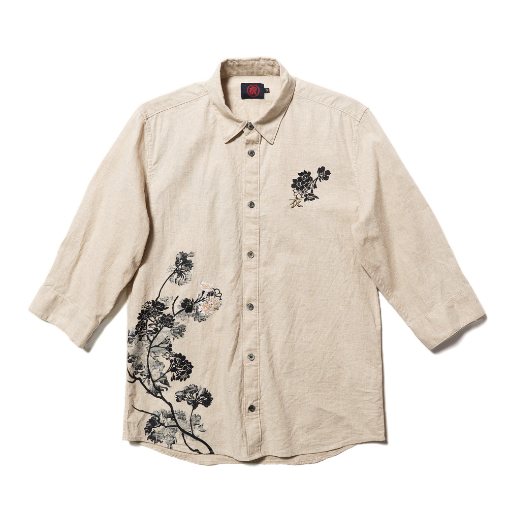 Shadow Sakura 3/4 sleeve shirt