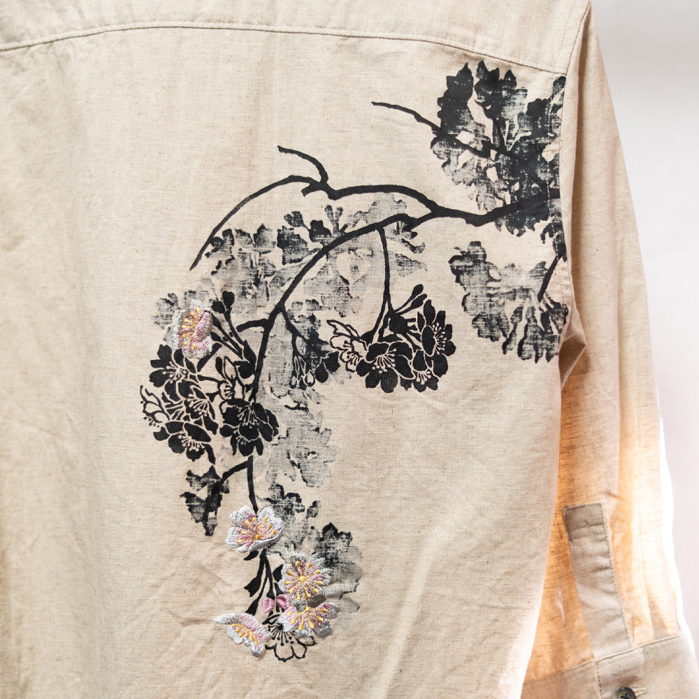 Shadow Sakura 3/4 sleeve shirt