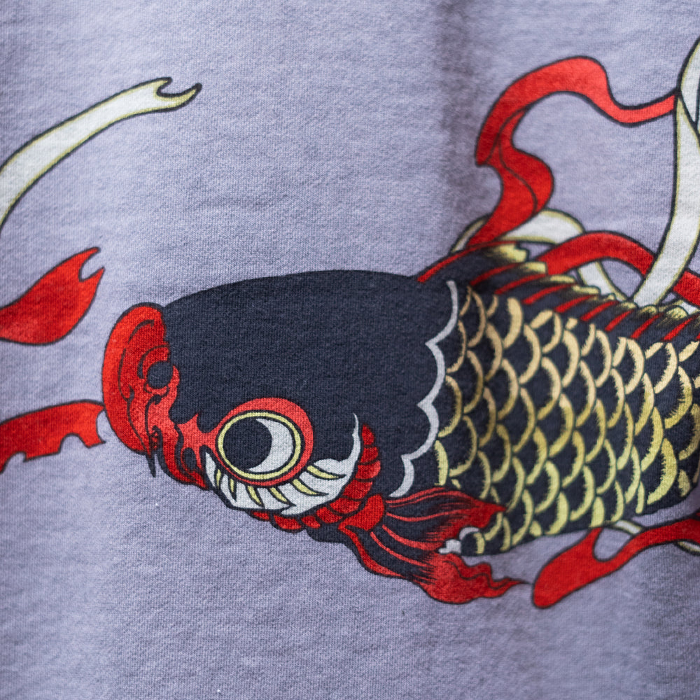 並んだ鯉のぼり総柄カーディガン