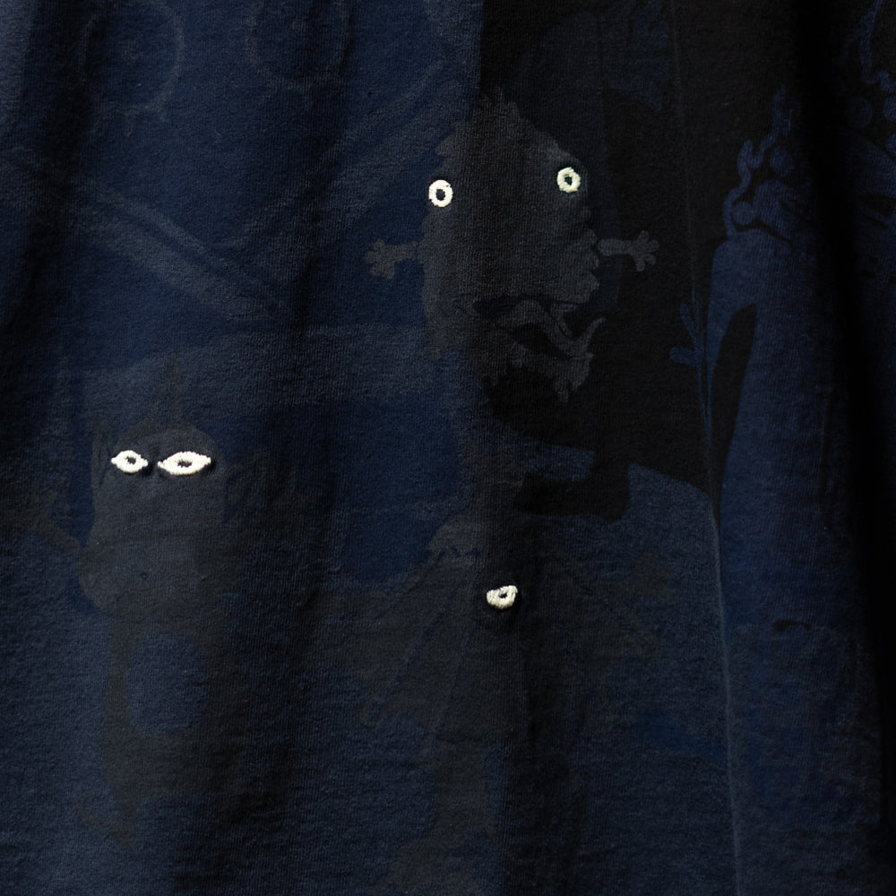 目が光る妖怪とうせんぼTシャツ