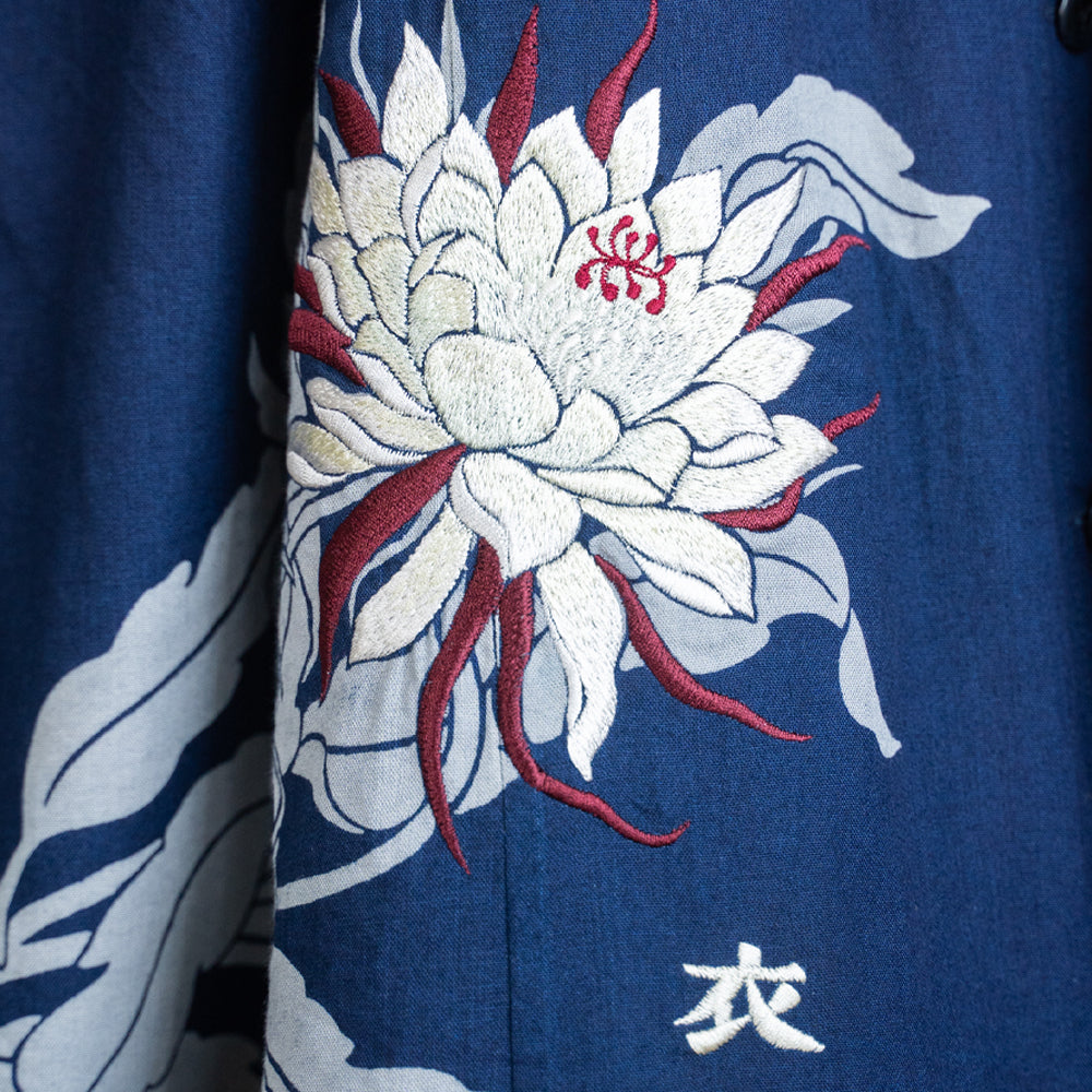 Night-blooming cereus Back Pleated Dress
