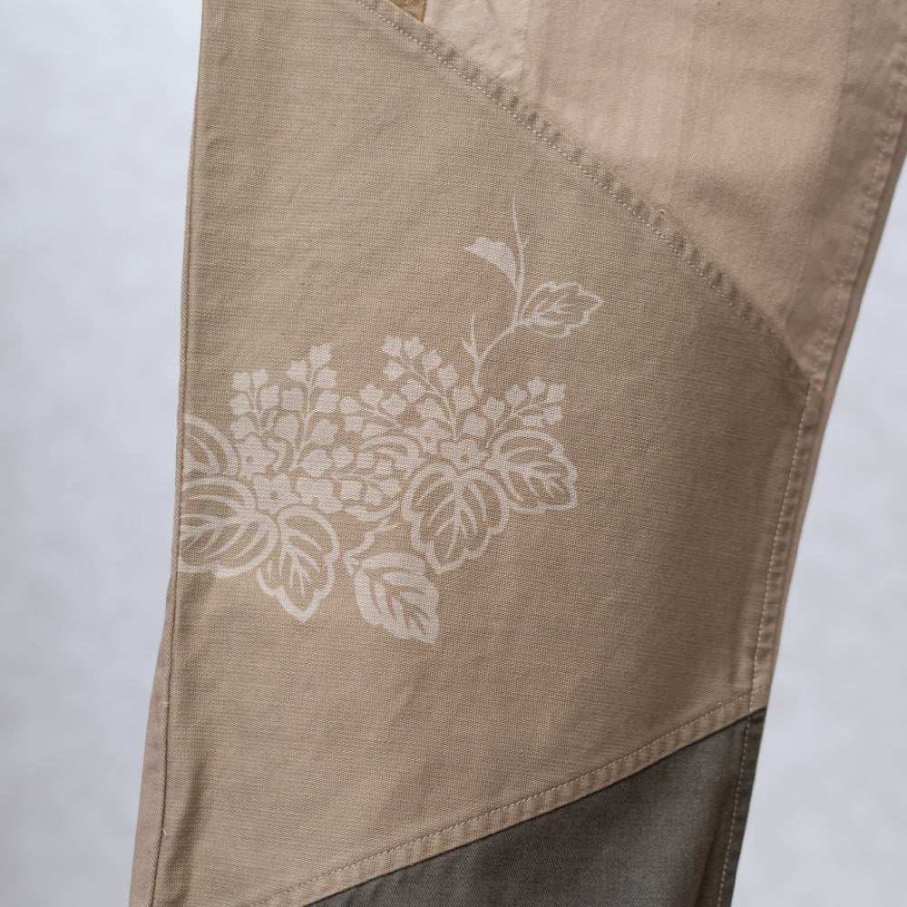 桐パッチワークパンツ