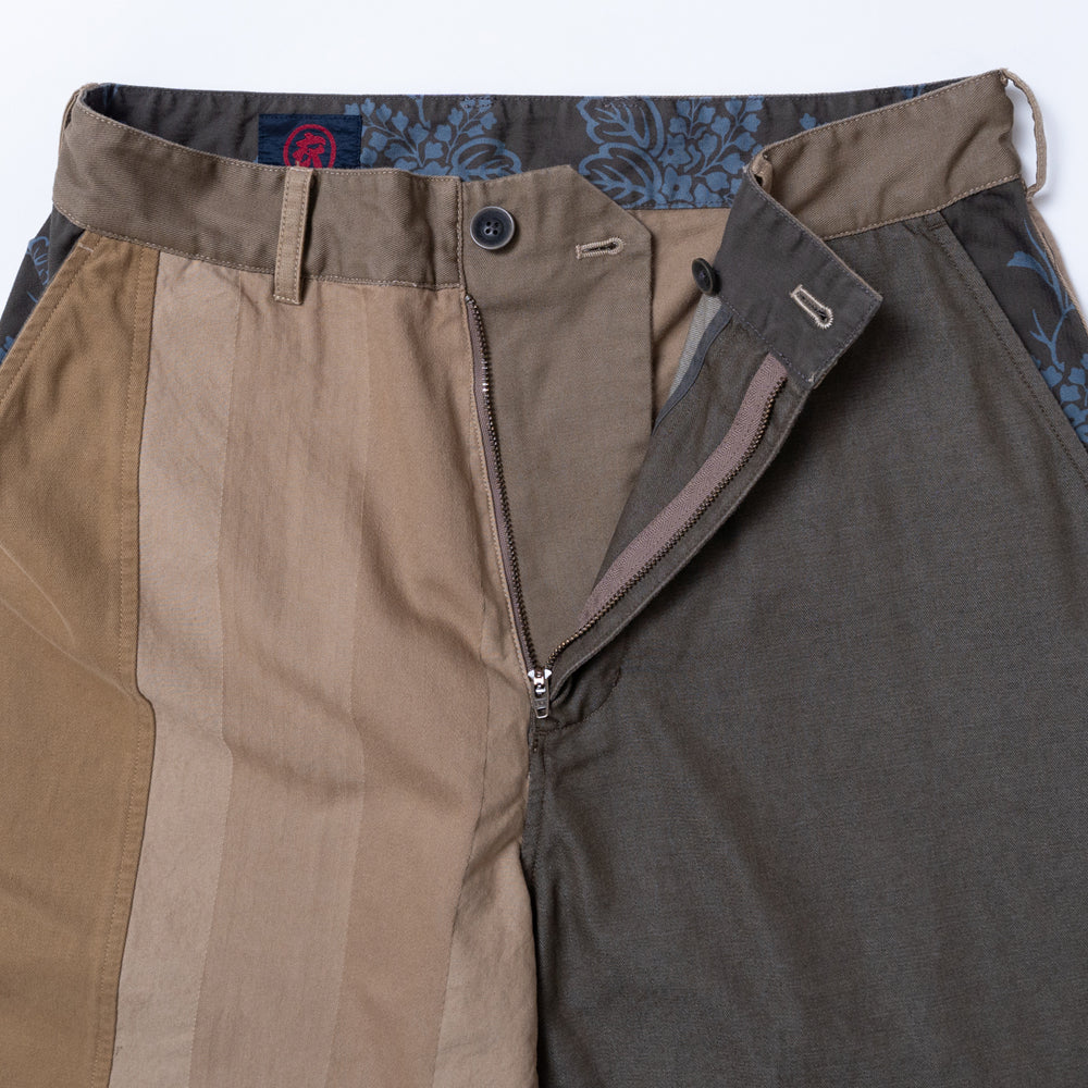 桐パッチワークパンツ