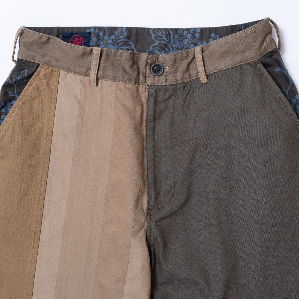 桐パッチワークパンツ