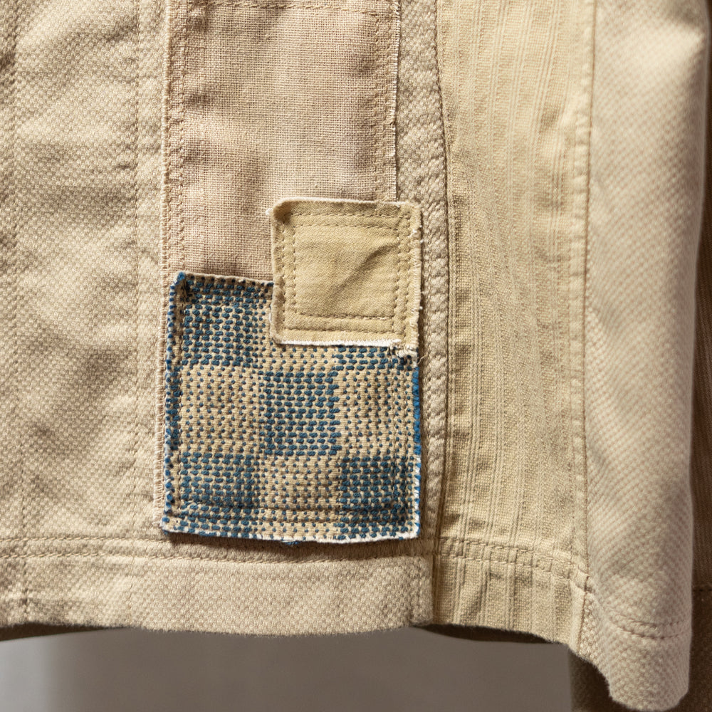 パッチワーク    カバーオール -生成り-