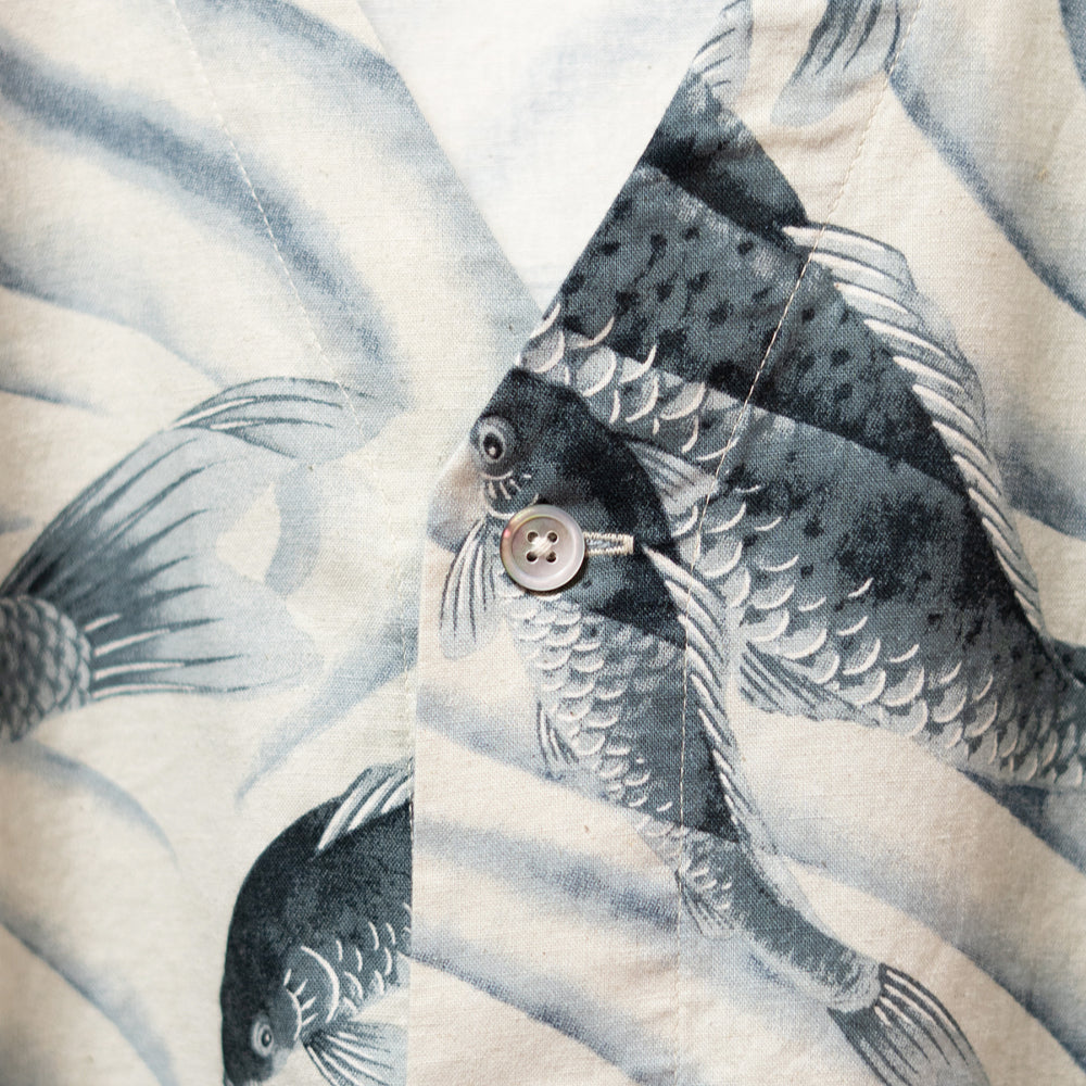 流水鯉総柄  ワンピース