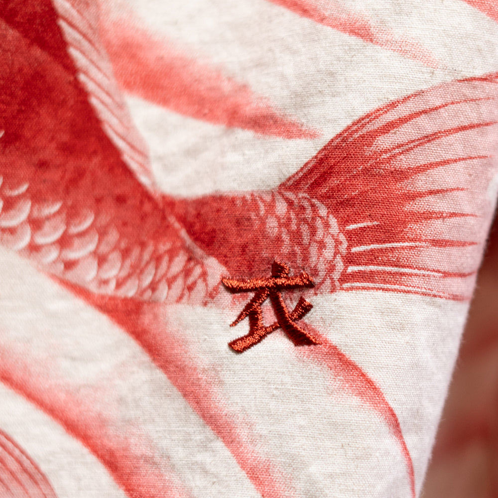 流水鯉総柄  ワンピース