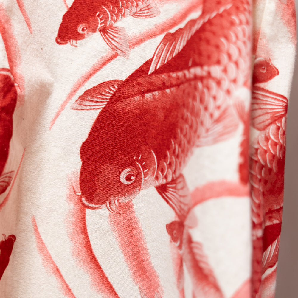 流水鯉総柄  ワンピース