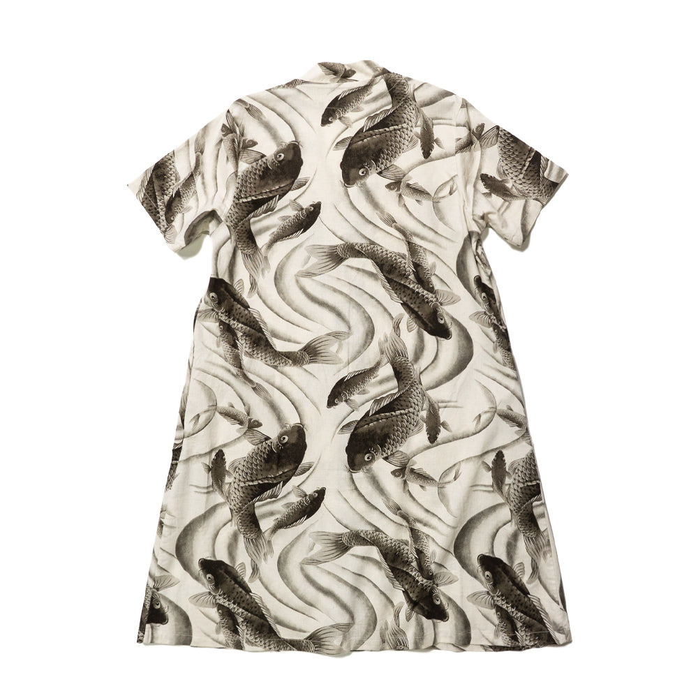 流水鯉総柄  ワンピース