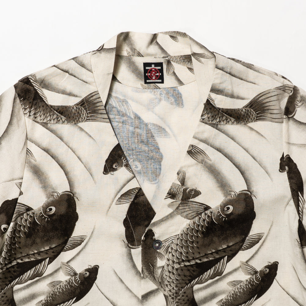 流水鯉総柄  ワンピース