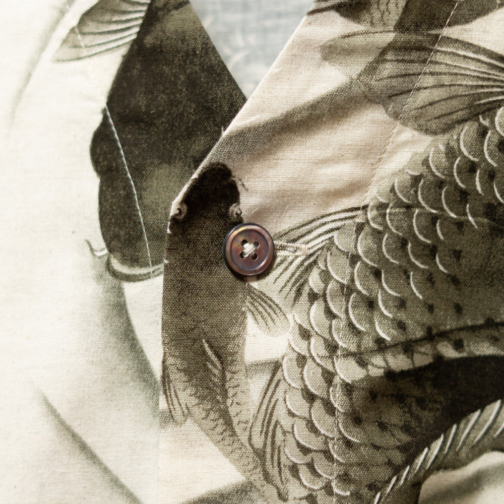 流水鯉総柄  ワンピース