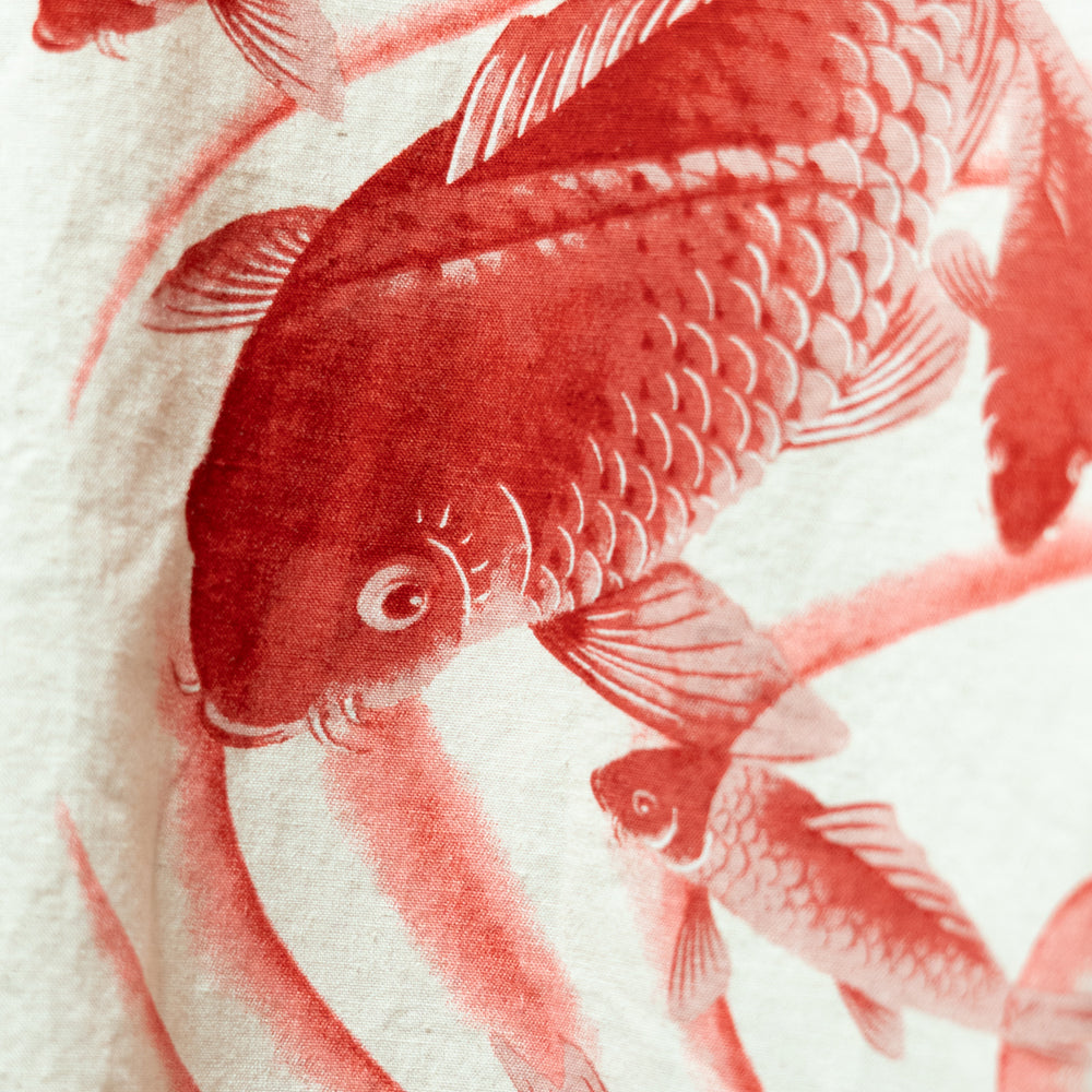 流水鯉総柄シャツ