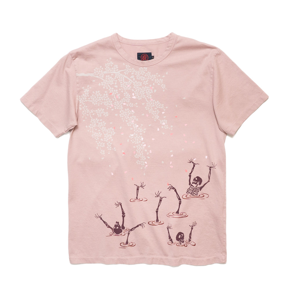 桜骸骨 Tシャツ – AUSTERE JAPAN KOROMO