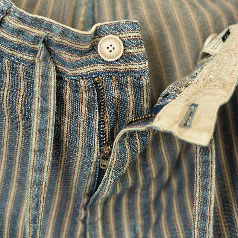 Indigo Stripe Pants