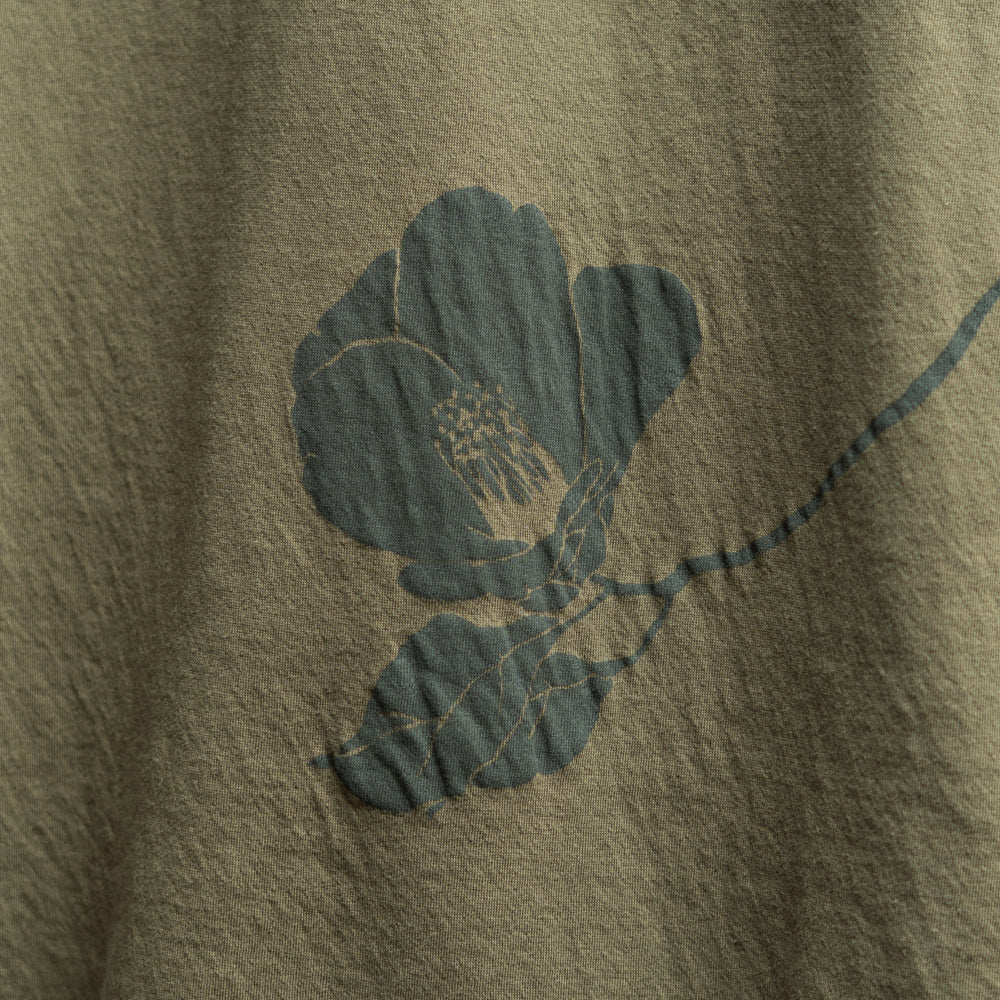 椿 タートルネックロングTシャツ