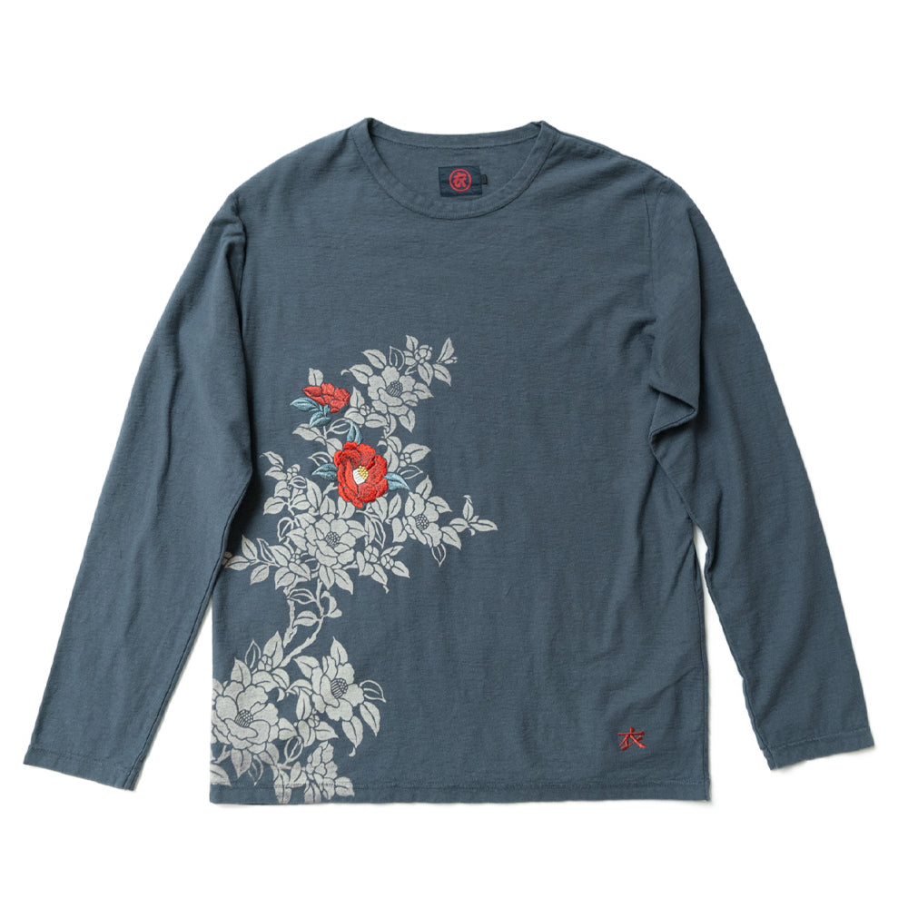 椿群集 ロングTシャツ