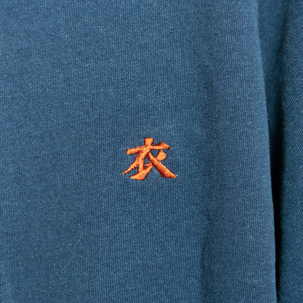 筒描き雲に鶴ジップ