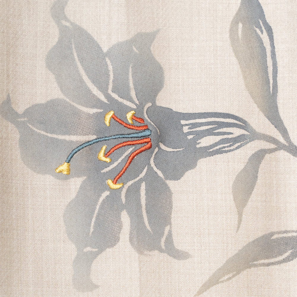 百合ハイウエスト スリムパンツ