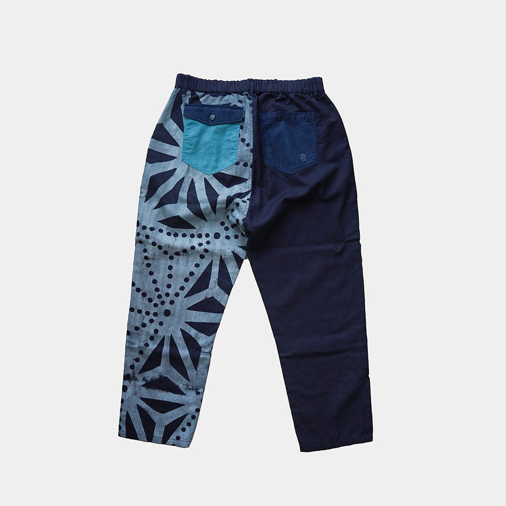 変わり麻の葉 八分丈パンツ