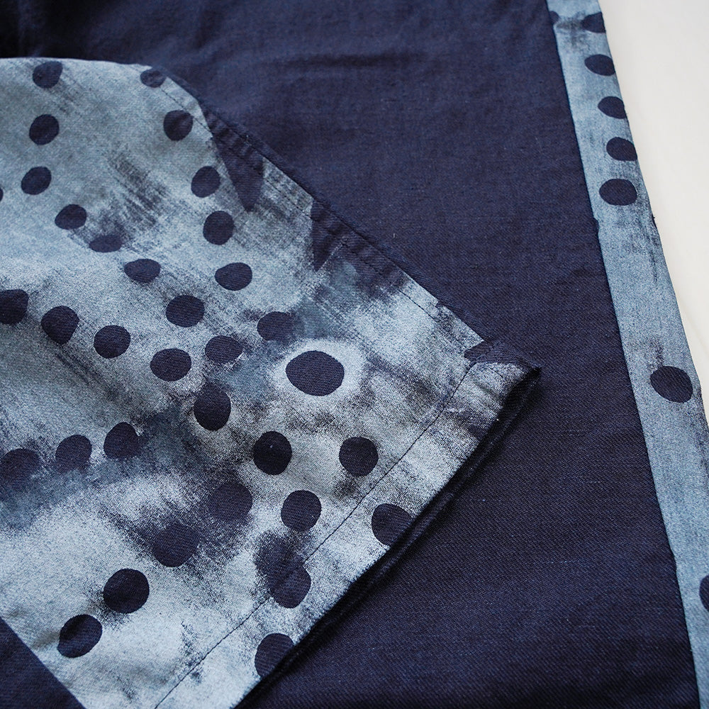 変わり麻の葉 八分丈パンツ