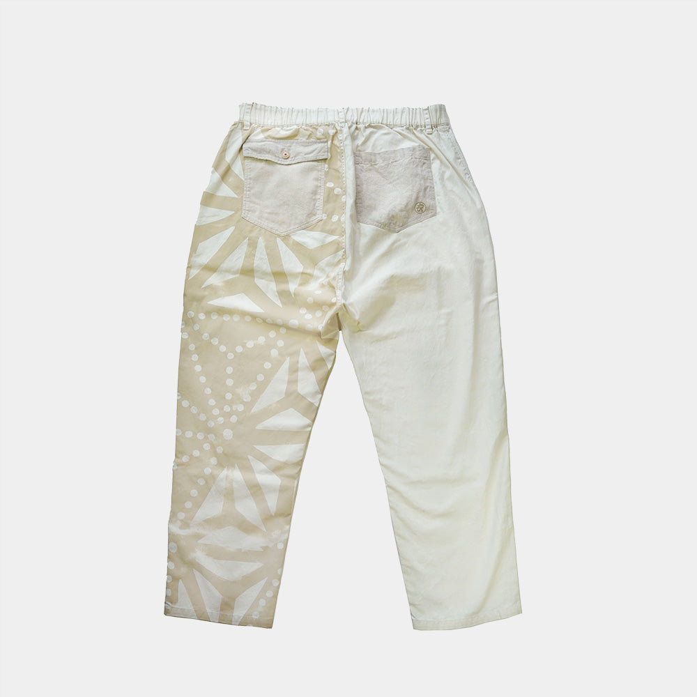 変わり麻の葉 八分丈パンツ