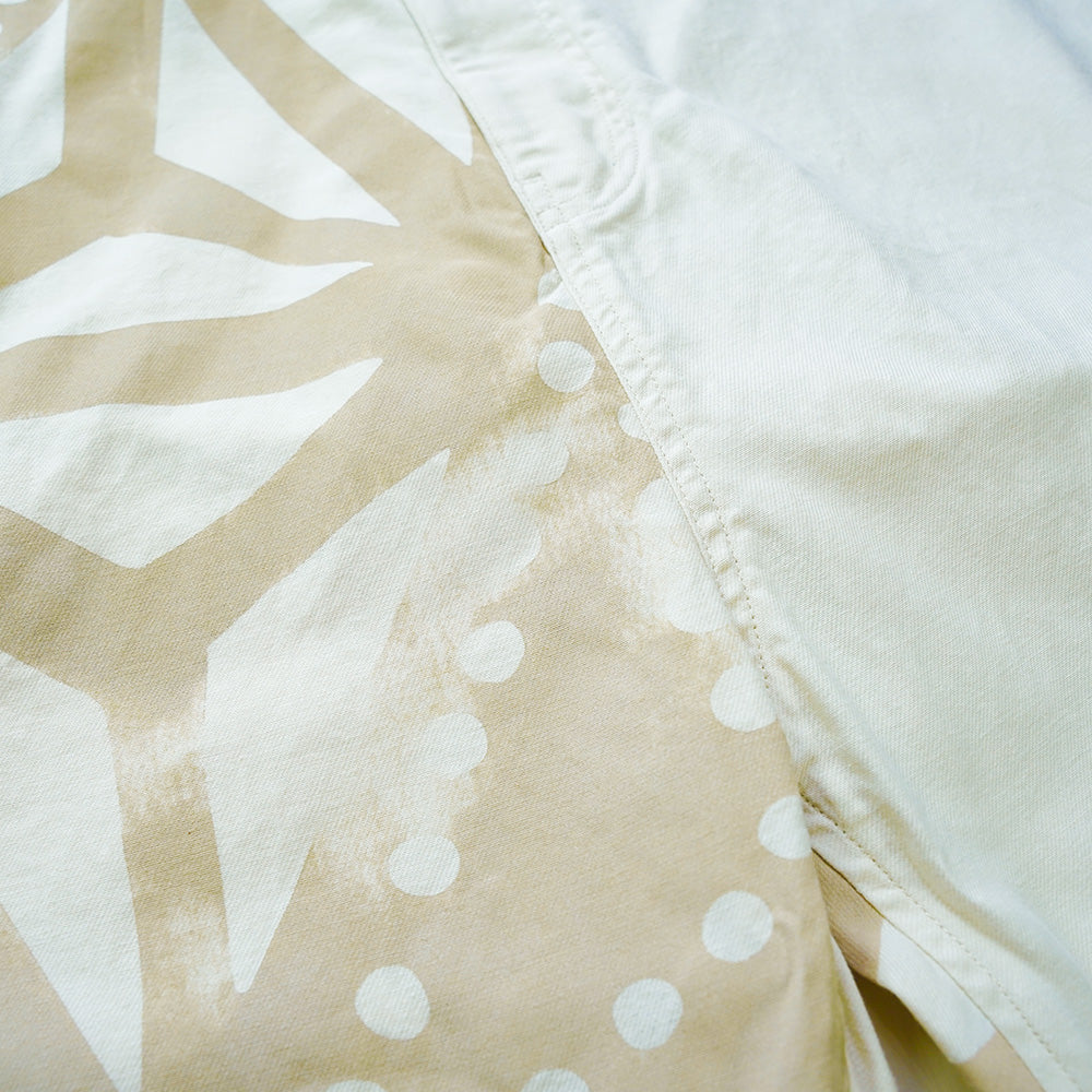 変わり麻の葉 八分丈パンツ