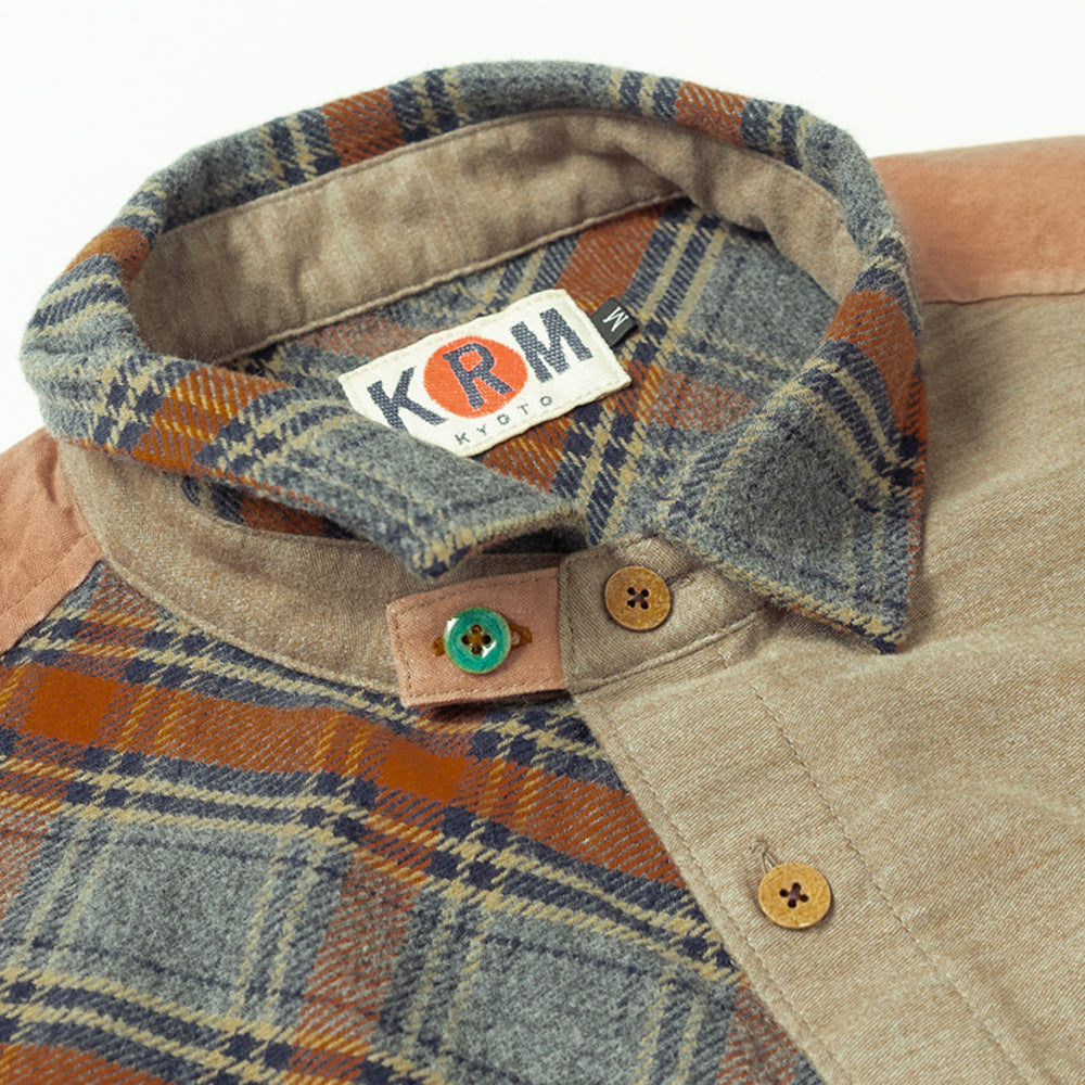 柿渋使いエンジニアシャツ