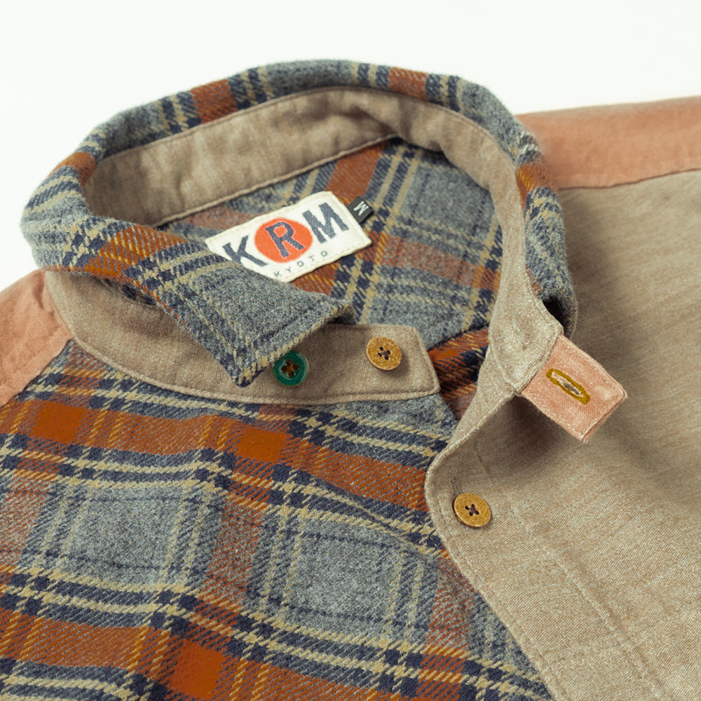 柿渋使いエンジニアシャツ