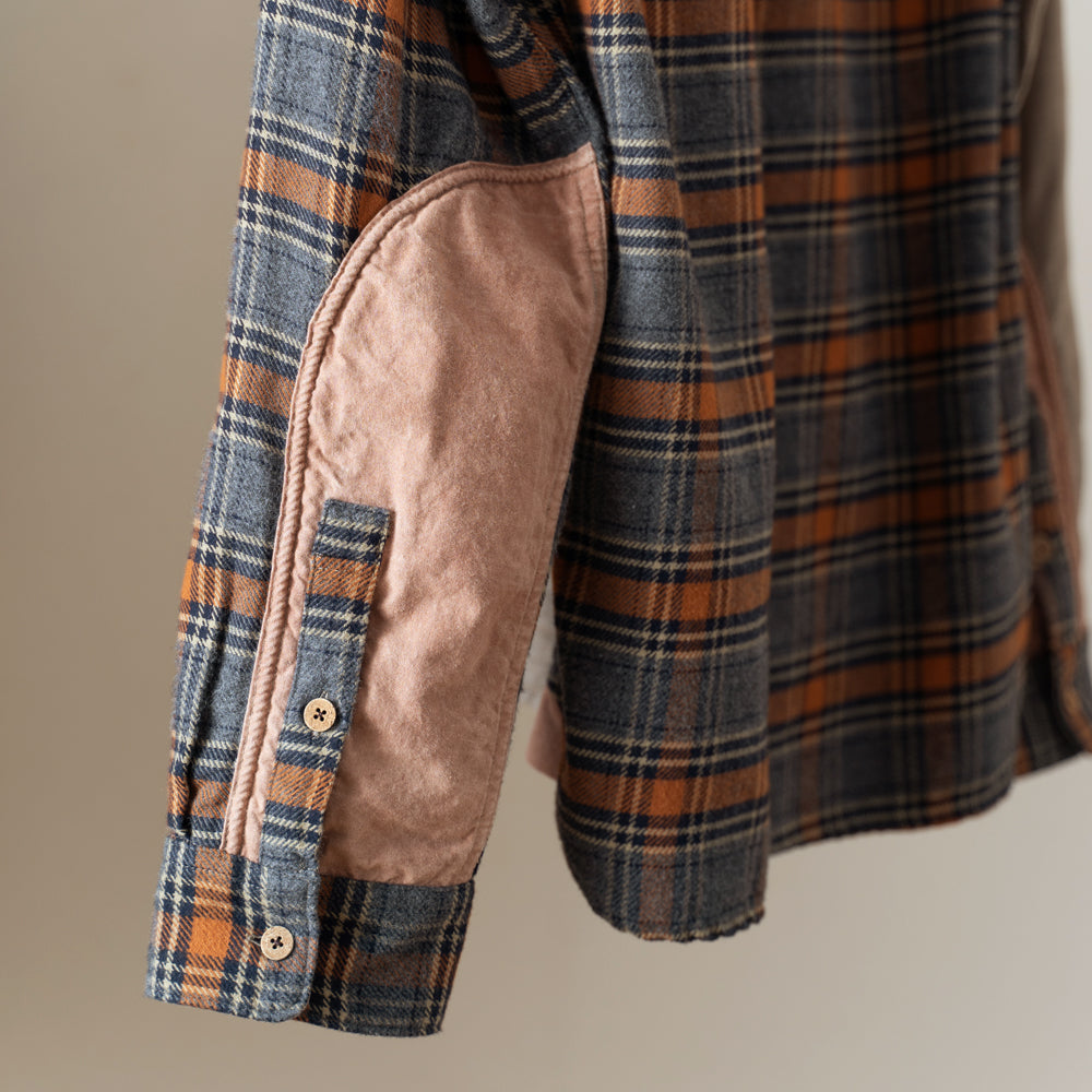 柿渋使いエンジニアシャツ